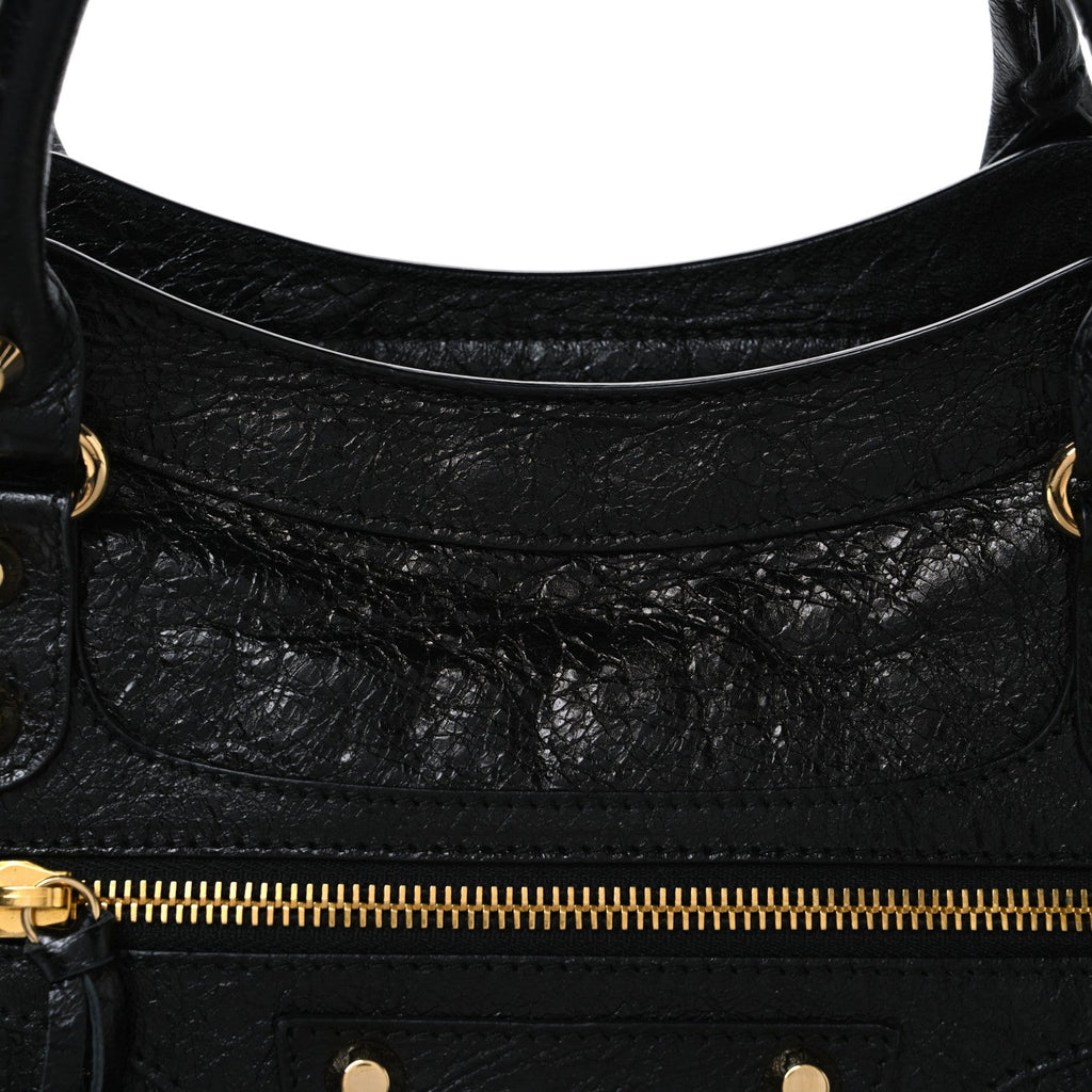 Agneau Classic Gold Hardware City Black