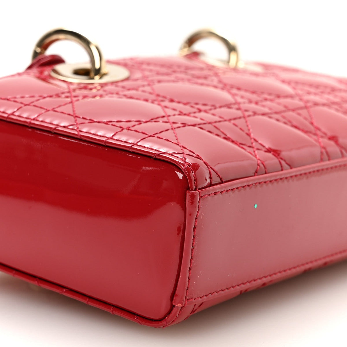 Patent Cannage Small Lady D-Joy Red