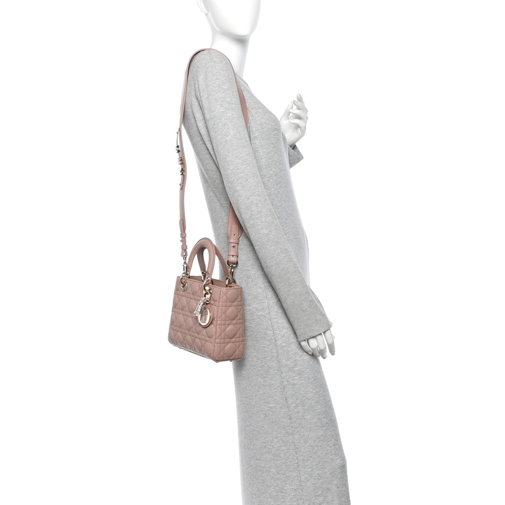Lambskin Cannage Small My ABCDior Lady Dior Fard