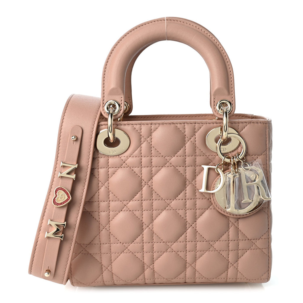 Lambskin Cannage Small My ABCDior Lady Dior Fard