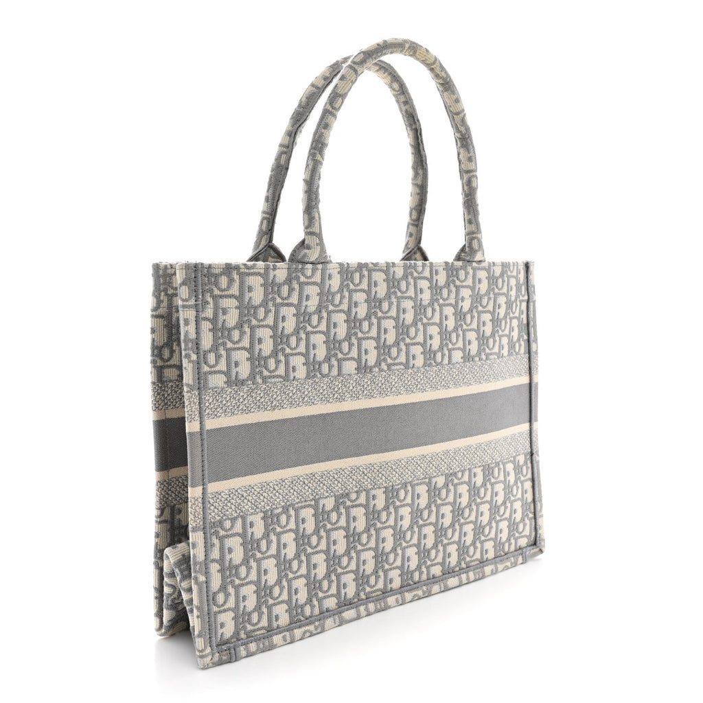 Oblique Medium Book Tote Grey