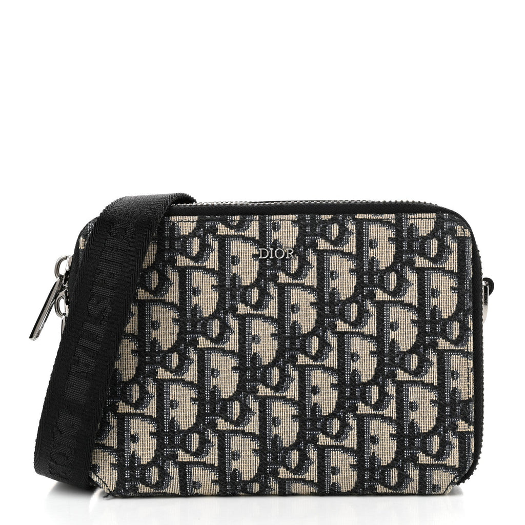 Oblique Pouch Navy Blue