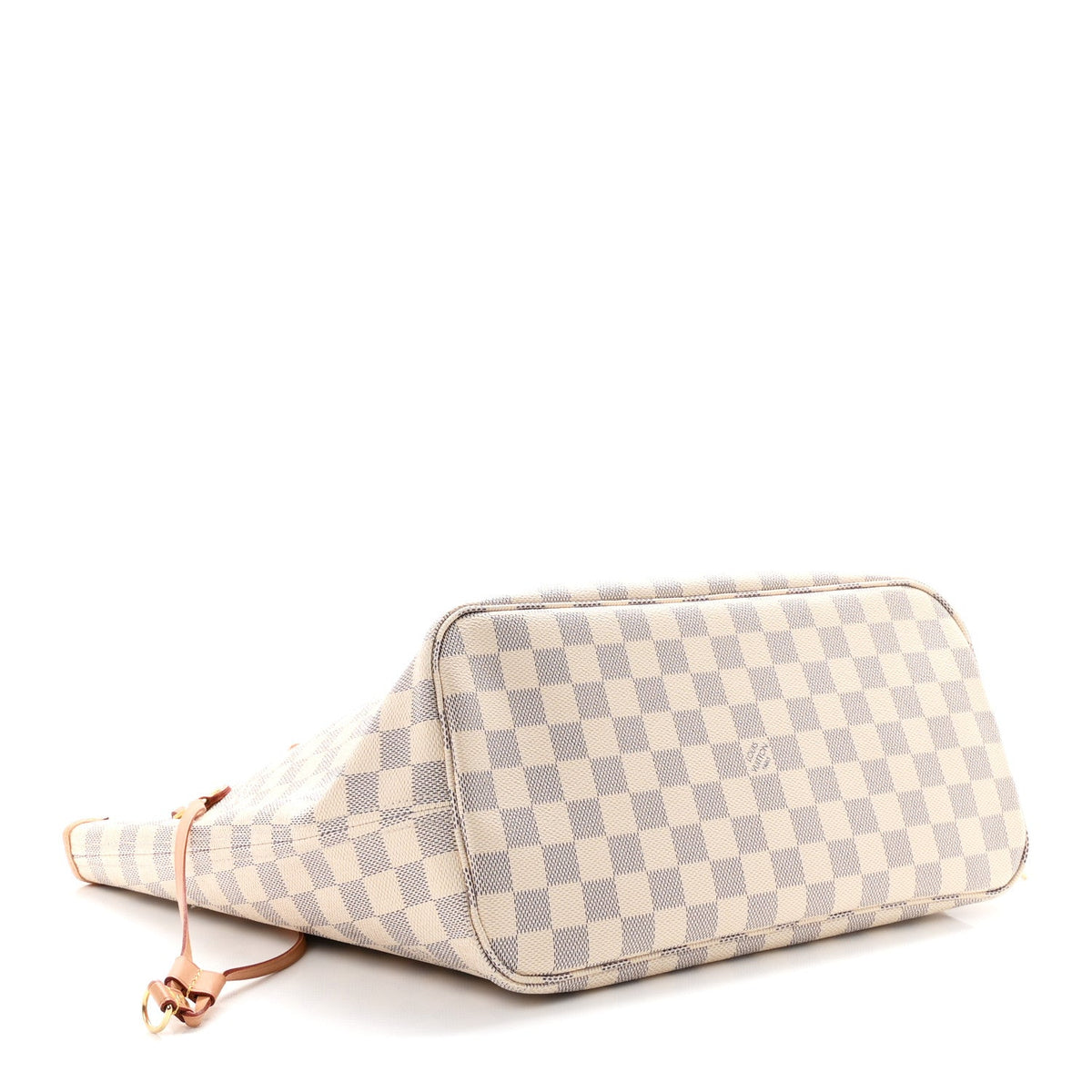 Damier Azur Neo Neverfull MM Rose Ballerine