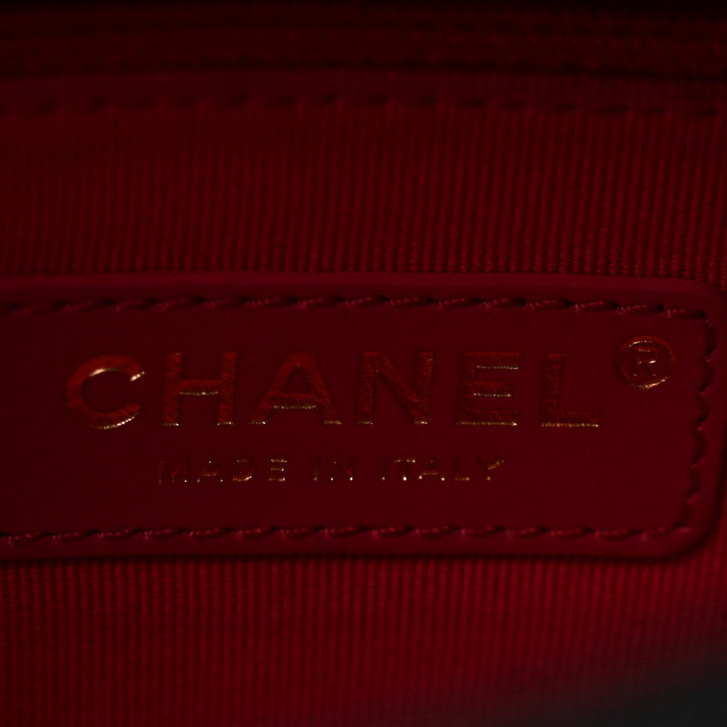 Caviar Quilted Chain Soul Flap Black