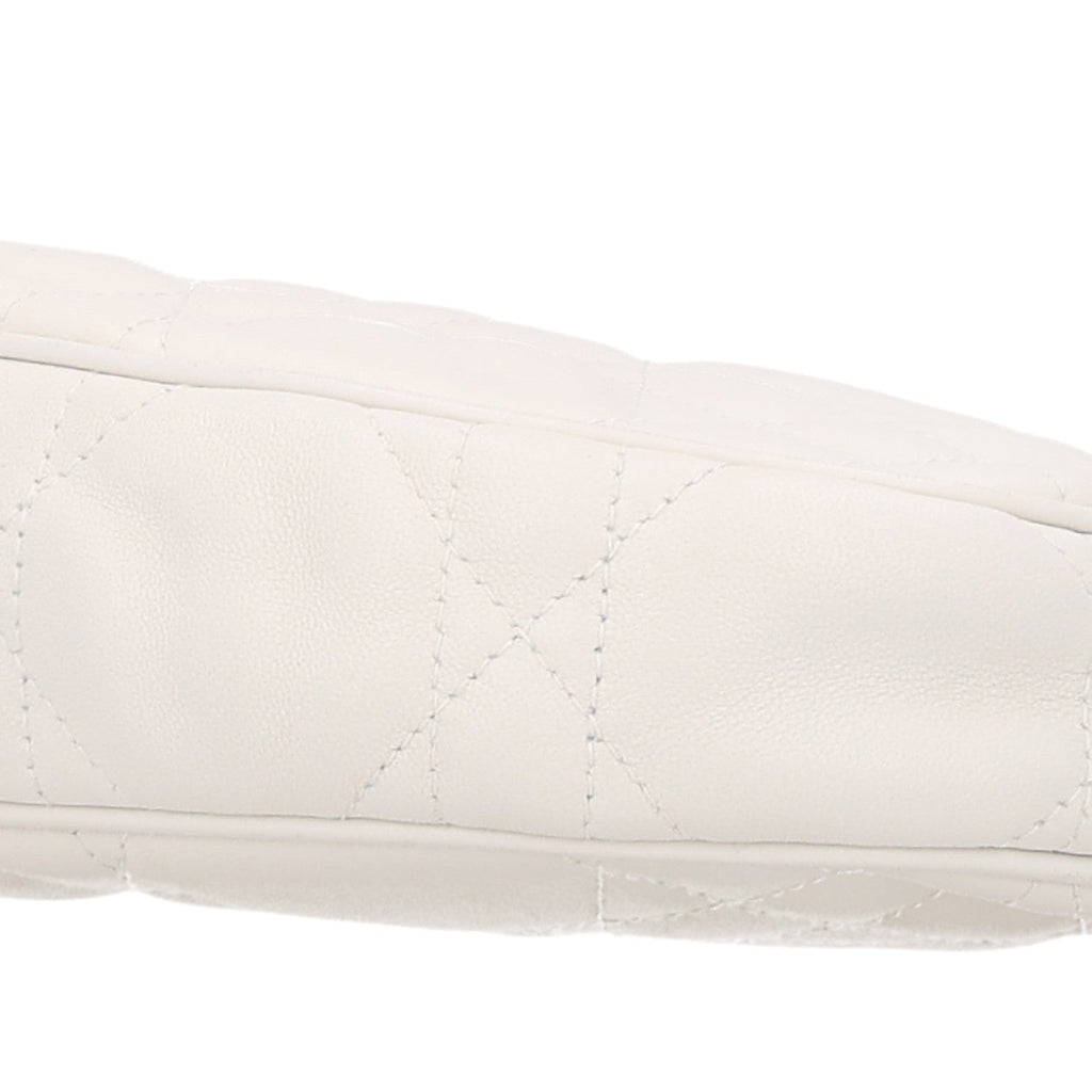 Lambskin Cannage CD Lounge Bag Latte
