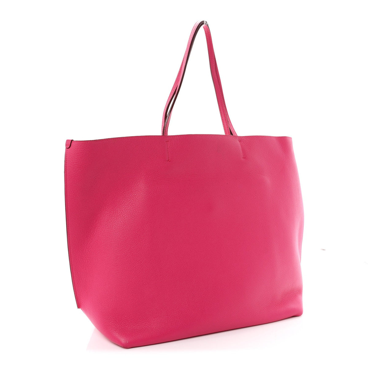 Calfskin Perforated Cannage Dioriva Tote Hot Pink