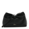 Lambskin Small Bow Bag Black