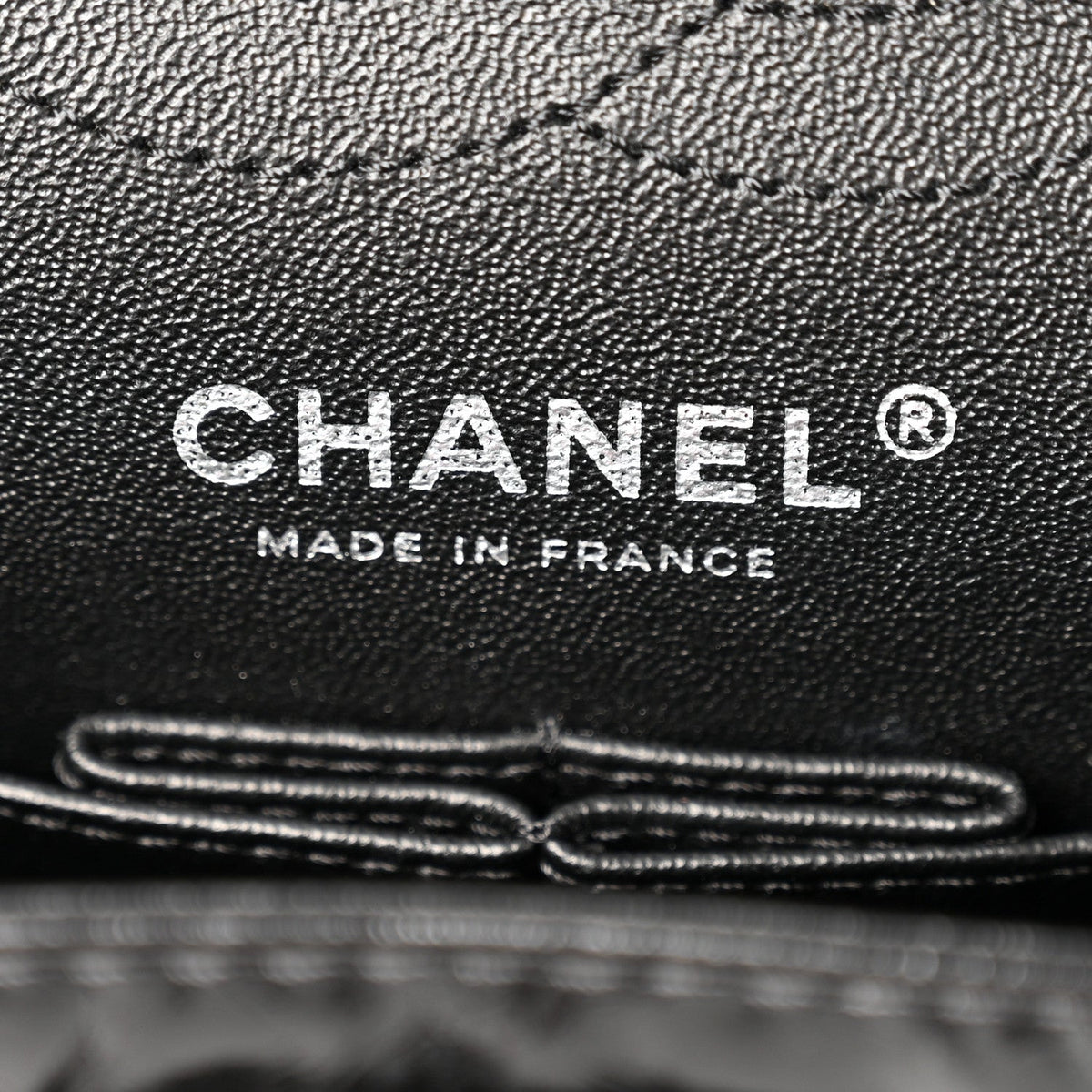 Aged Calfskin Quilted 2.55 Reissue 224 Flap So Black
