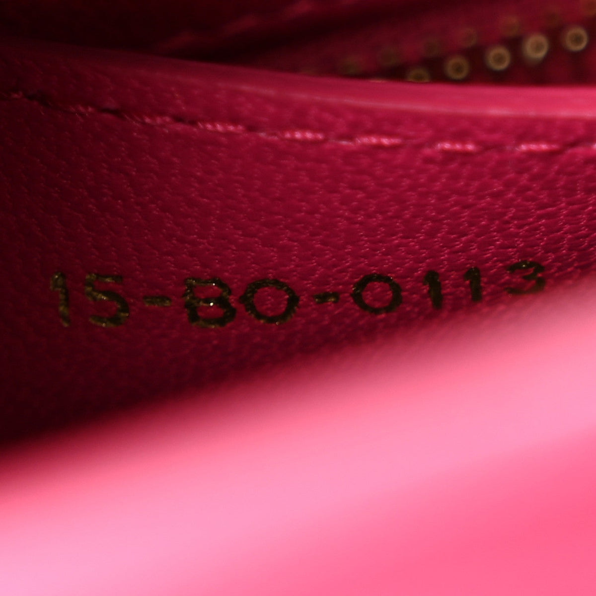 Lambskin Cannage Medium Lady Dior Pink