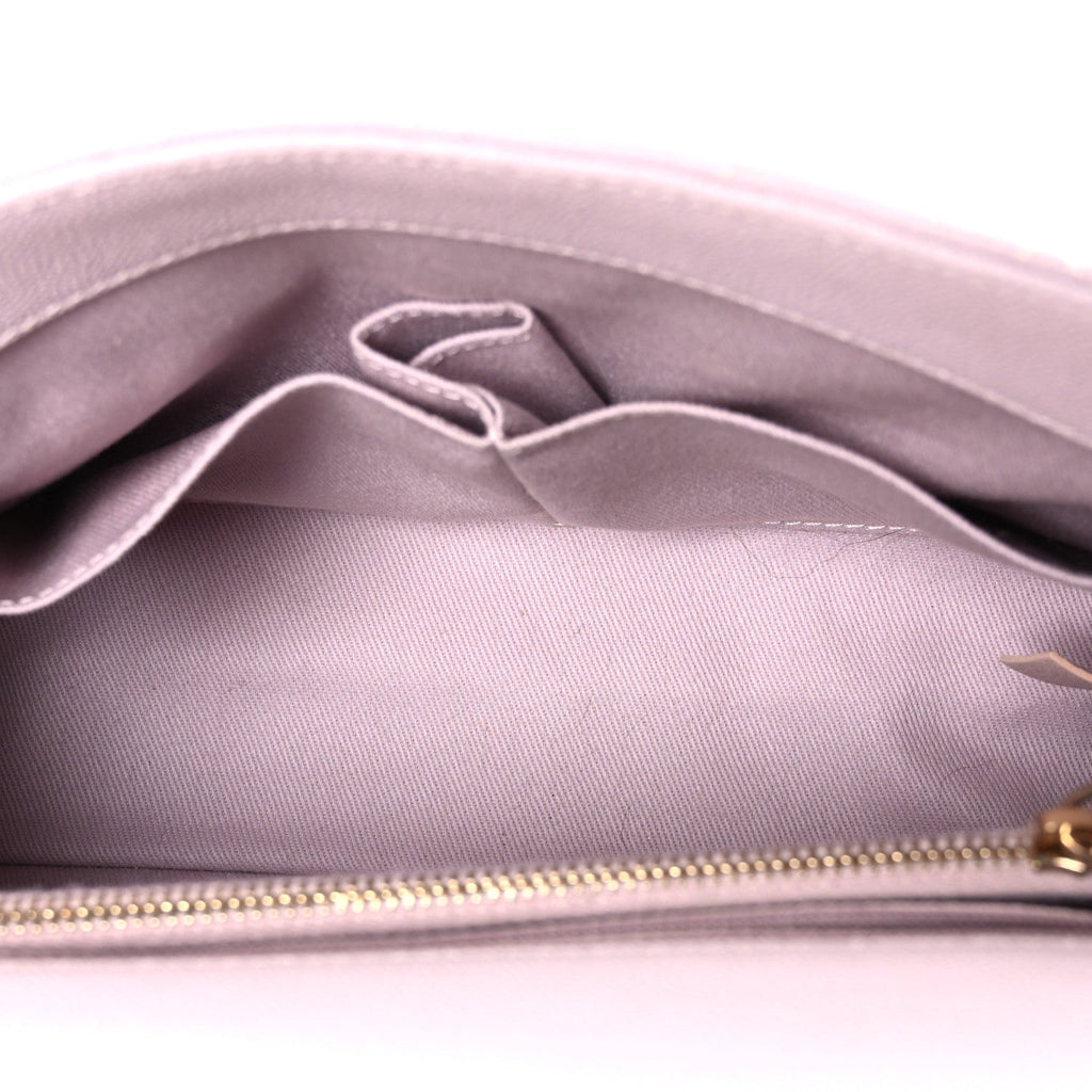 Caviar Quilted Small Coco Handle Flap Lilas Lilac