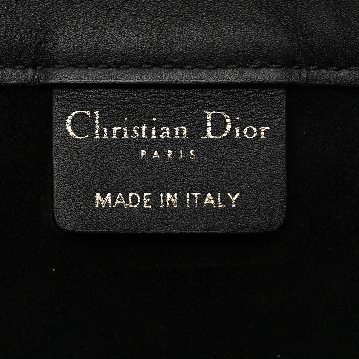 Calfskin Embossed Medium Book Tote Black