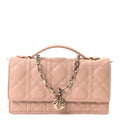 Lambskin Cannage Mini My Dior Bag Rose Des Vents