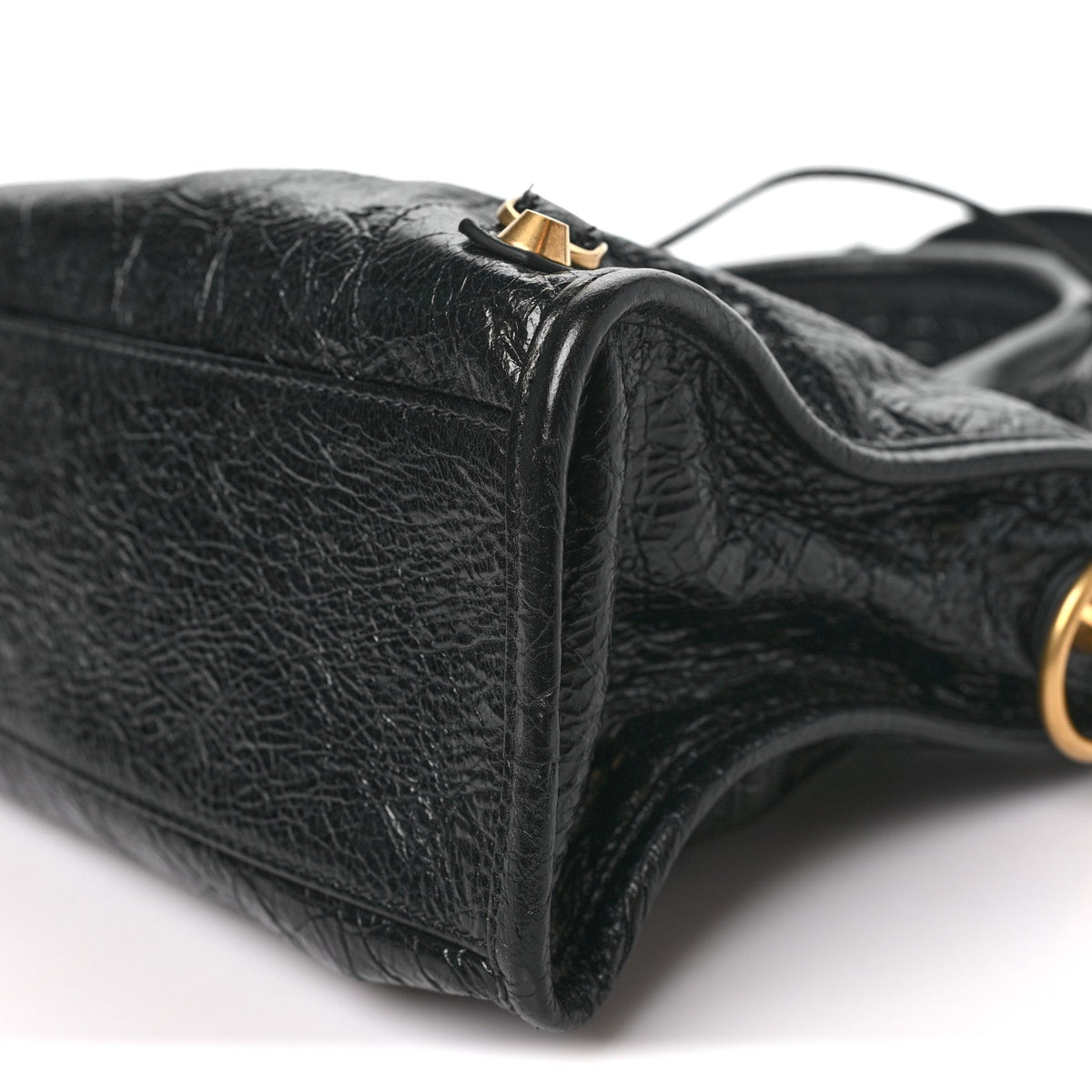 Agneau Arena Gold Hardware Small Le City Black