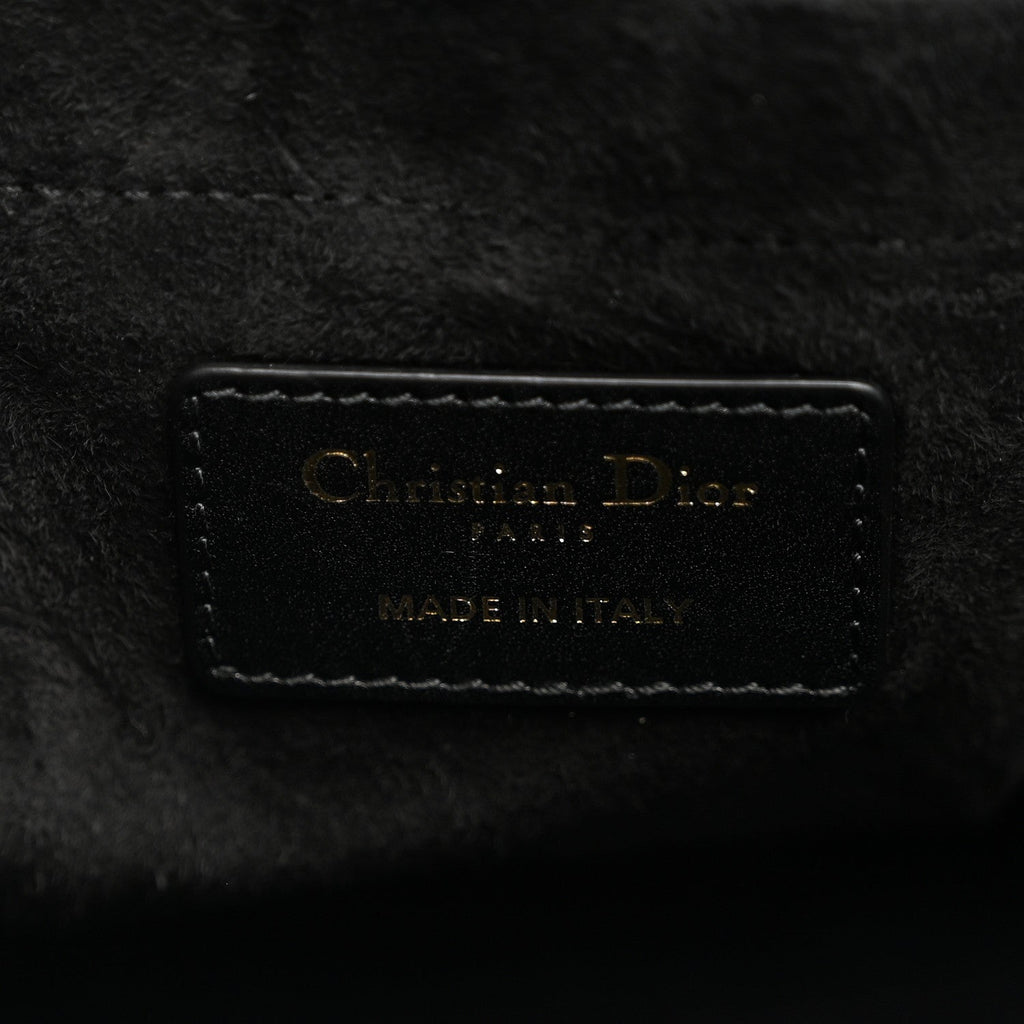Calfskin Cannage Large The Lady 95.22 Black