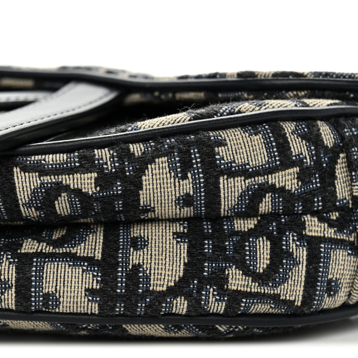 Oblique Mini Saddle Bag Blue