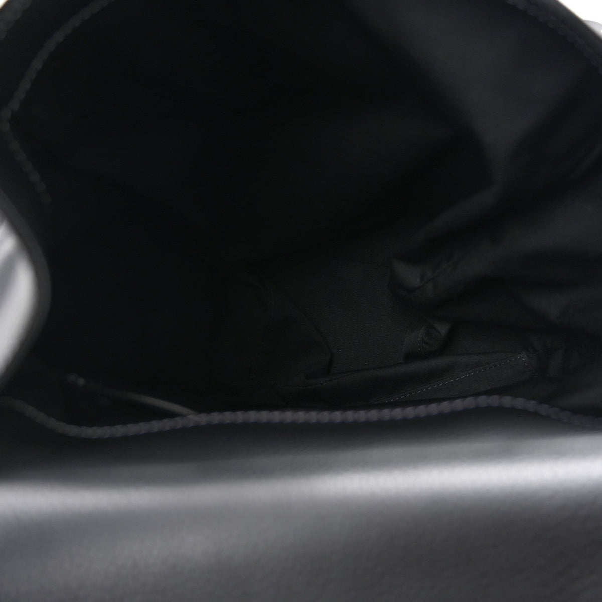 Grained Calfskin Maxi Gallop Backpack Black