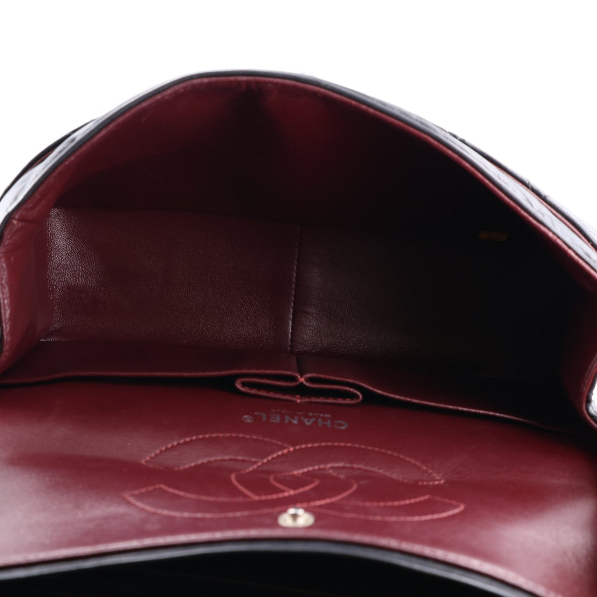 Aged Calfskin Quilted 2.55 Reissue 226 Flap Black