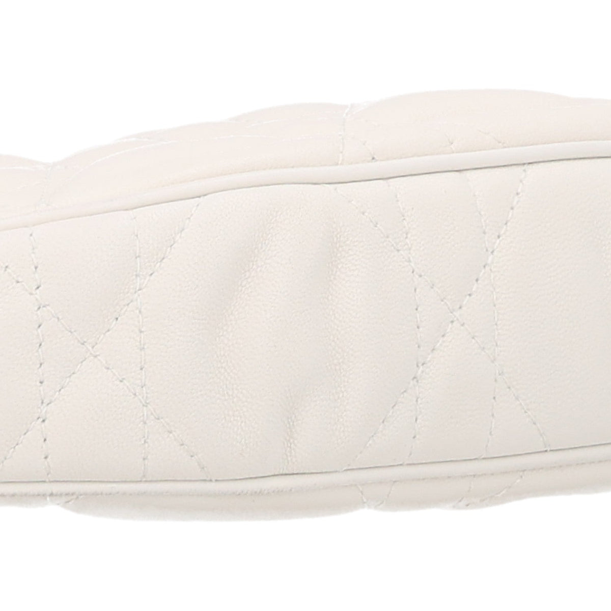 Lambskin Cannage CD Lounge Bag Latte