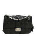 Lambskin Cannage Medium Miss Dior Flap Black