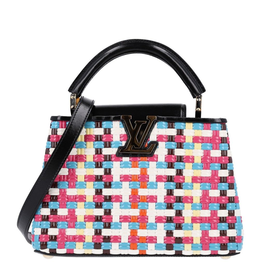 Taurillon Calfskin Guinguette Capucines BB Multicolor