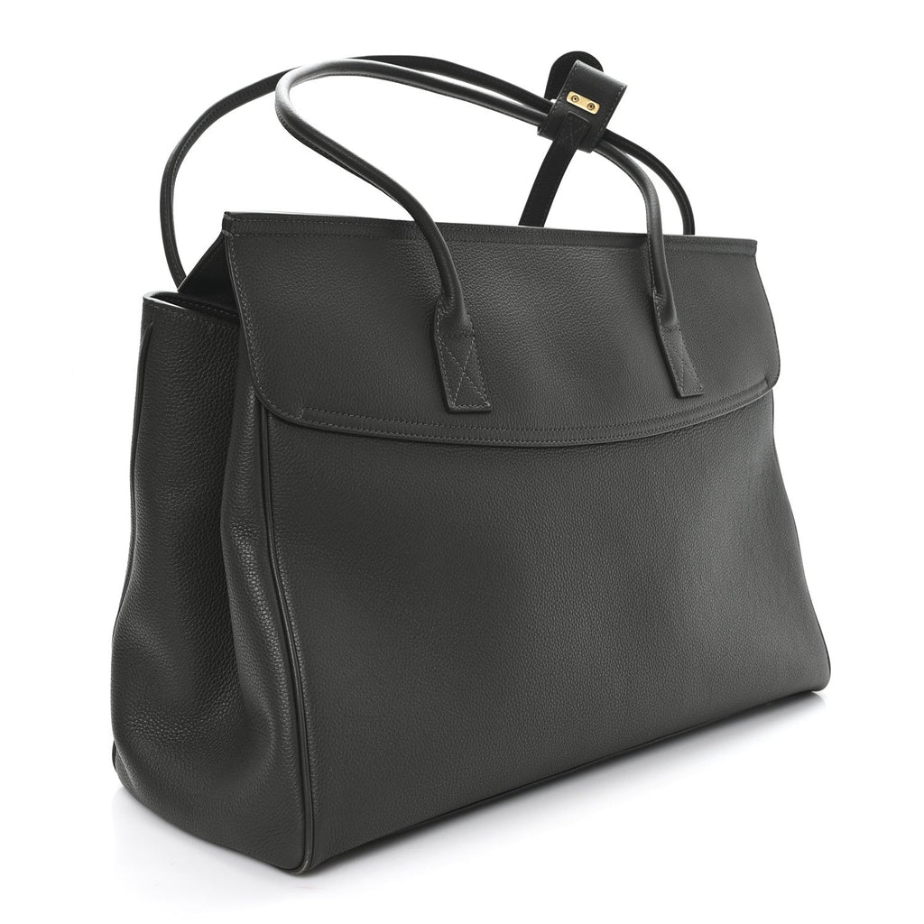 Grained Calfskin Carrie Cary All Bag Khaki