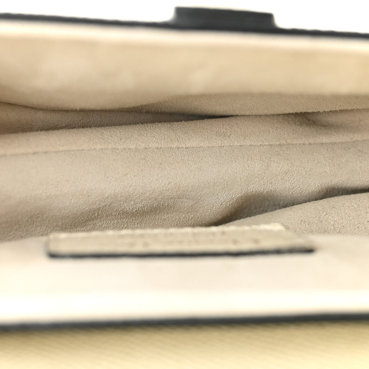 Grained Calfskin Mini Saddle Bag With Strap White