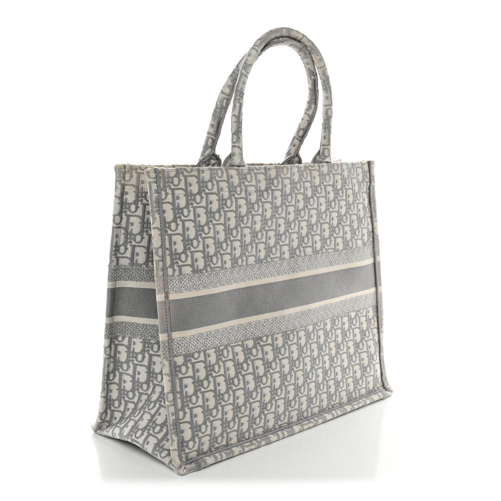 Oblique Large Book Tote Grey