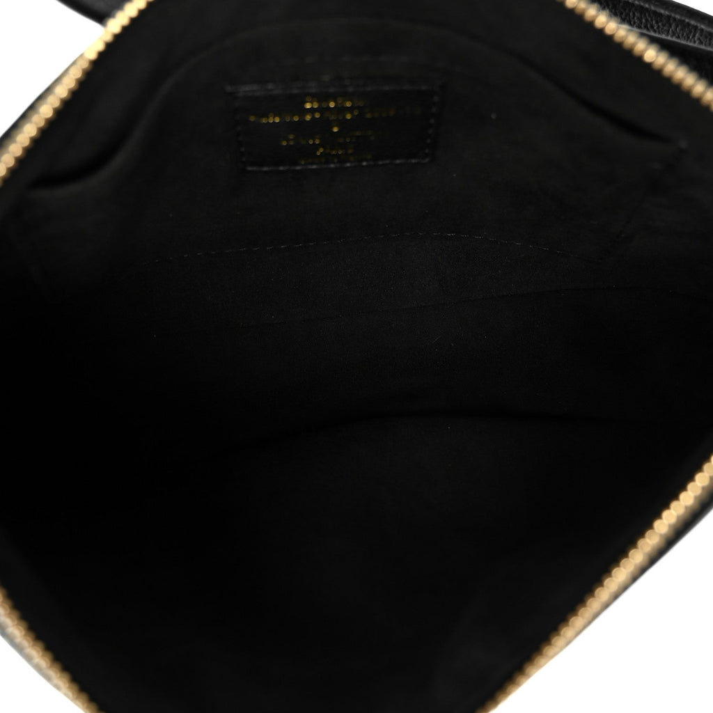 Monogram Sequins Eclipse Pochette Noir