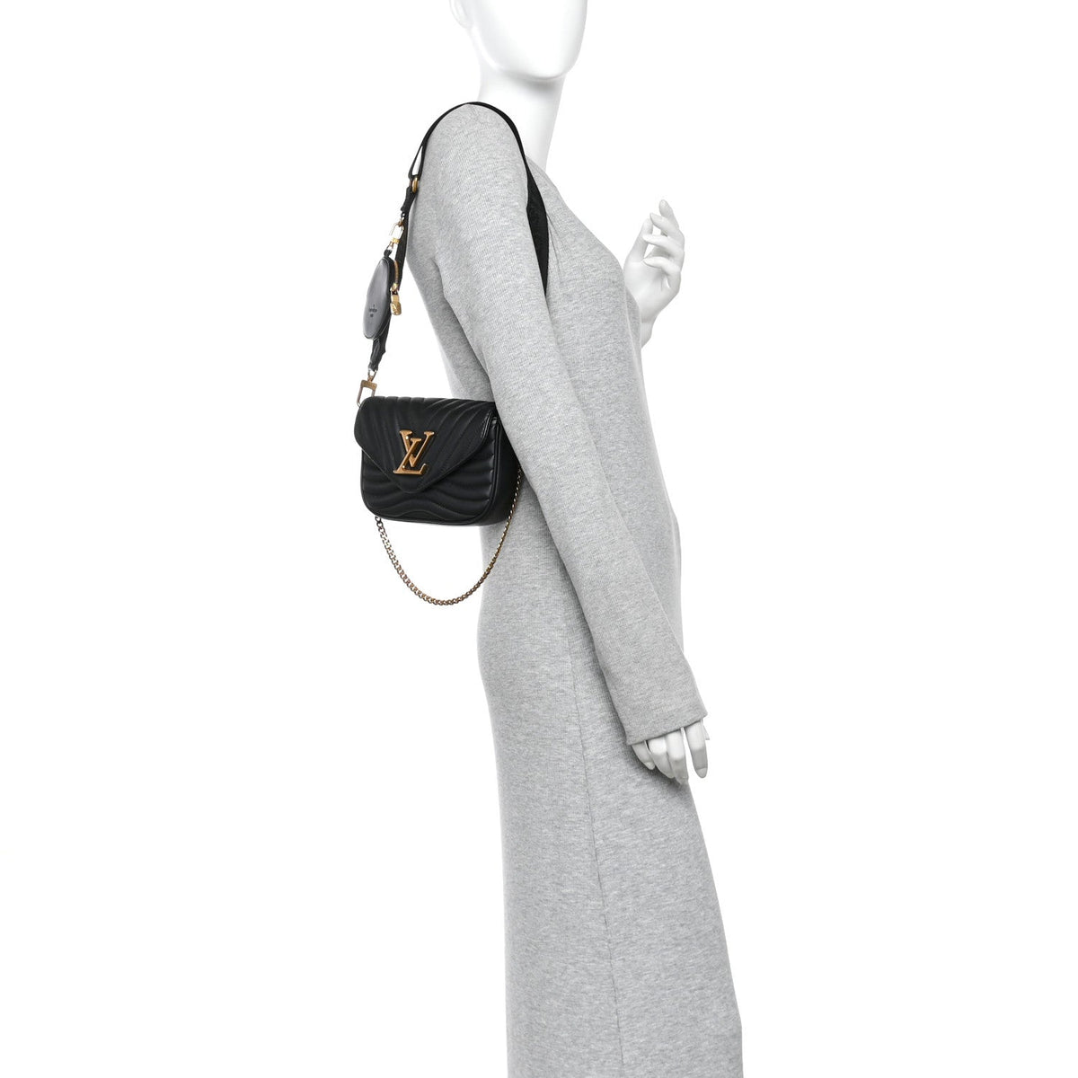 Calfskin New Wave Multi Pochette Black