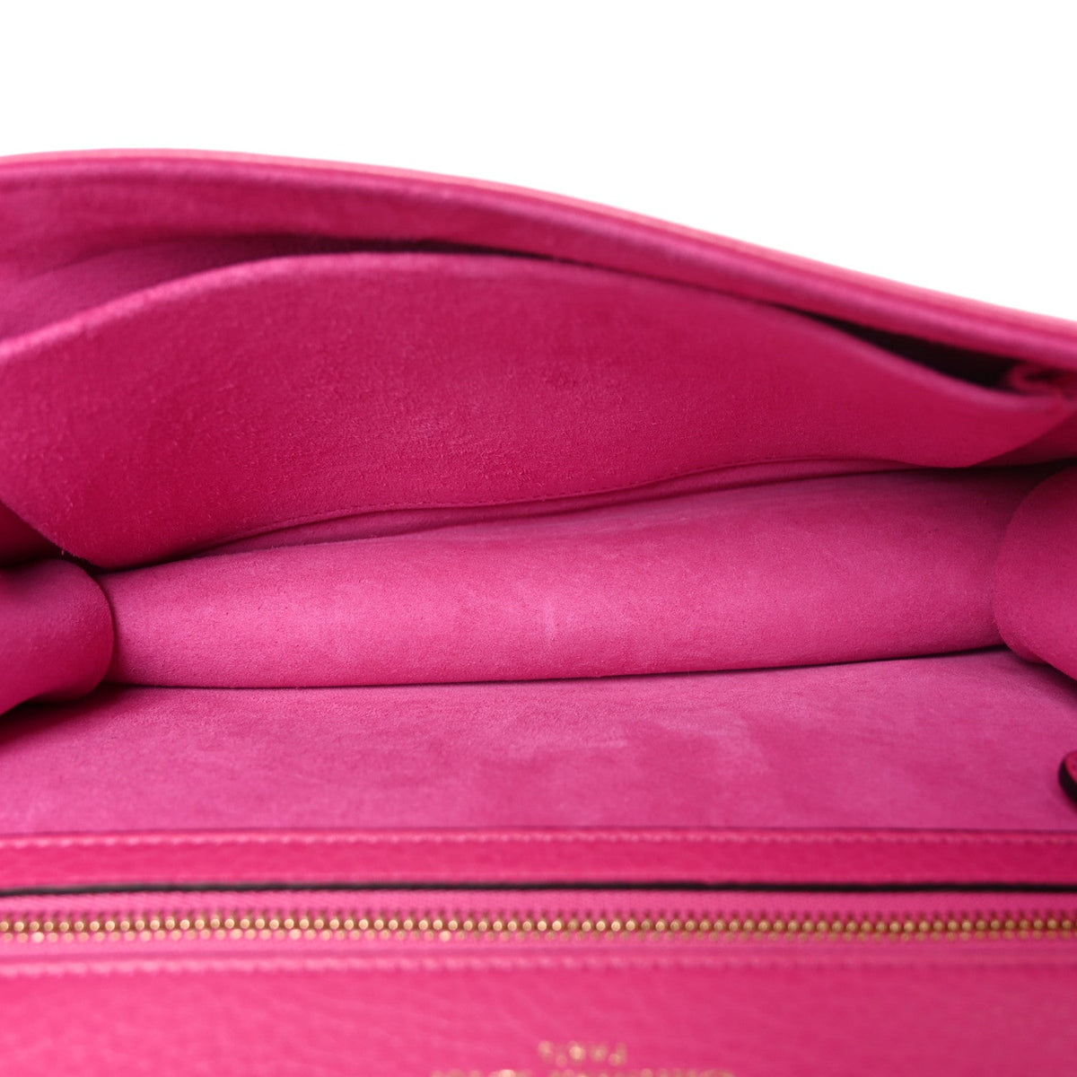 Grained Calfskin Medium Diorama Flap Bag Pink