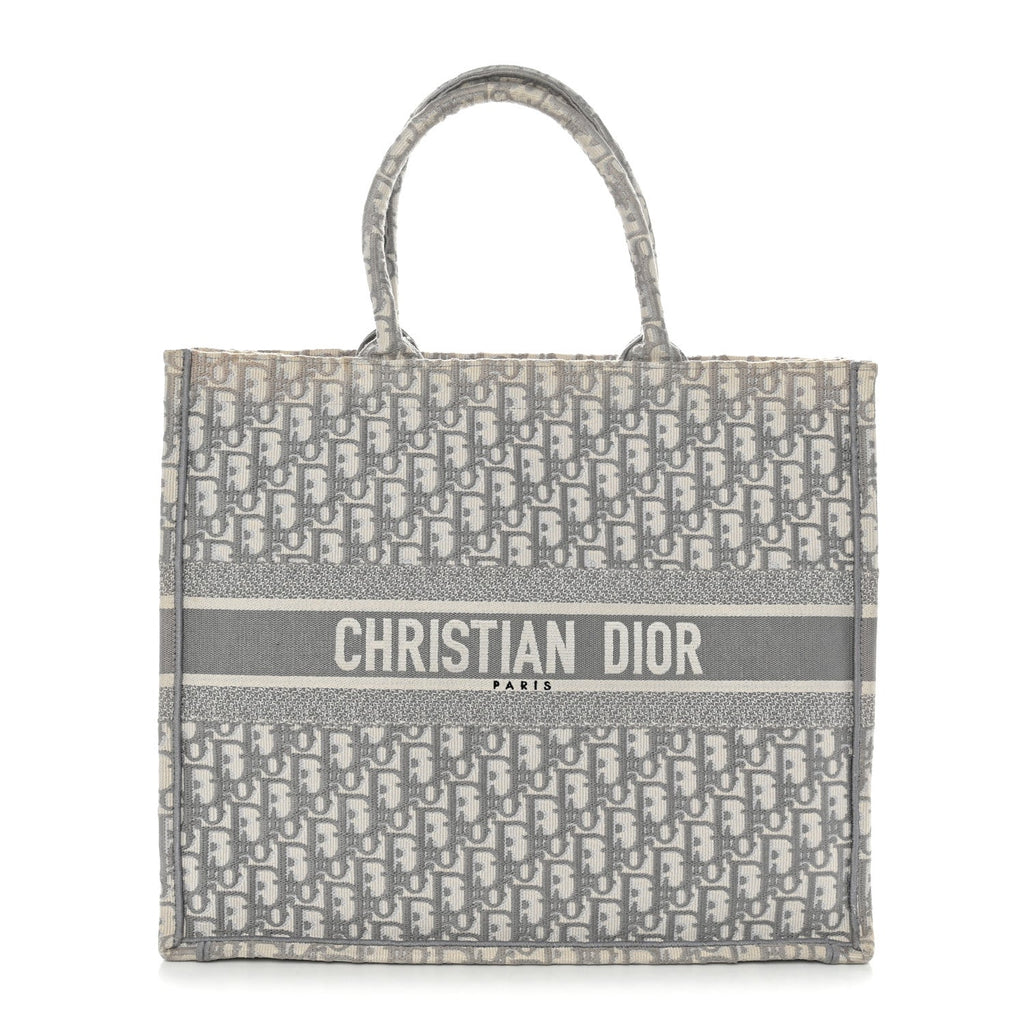 Oblique Large Book Tote Grey