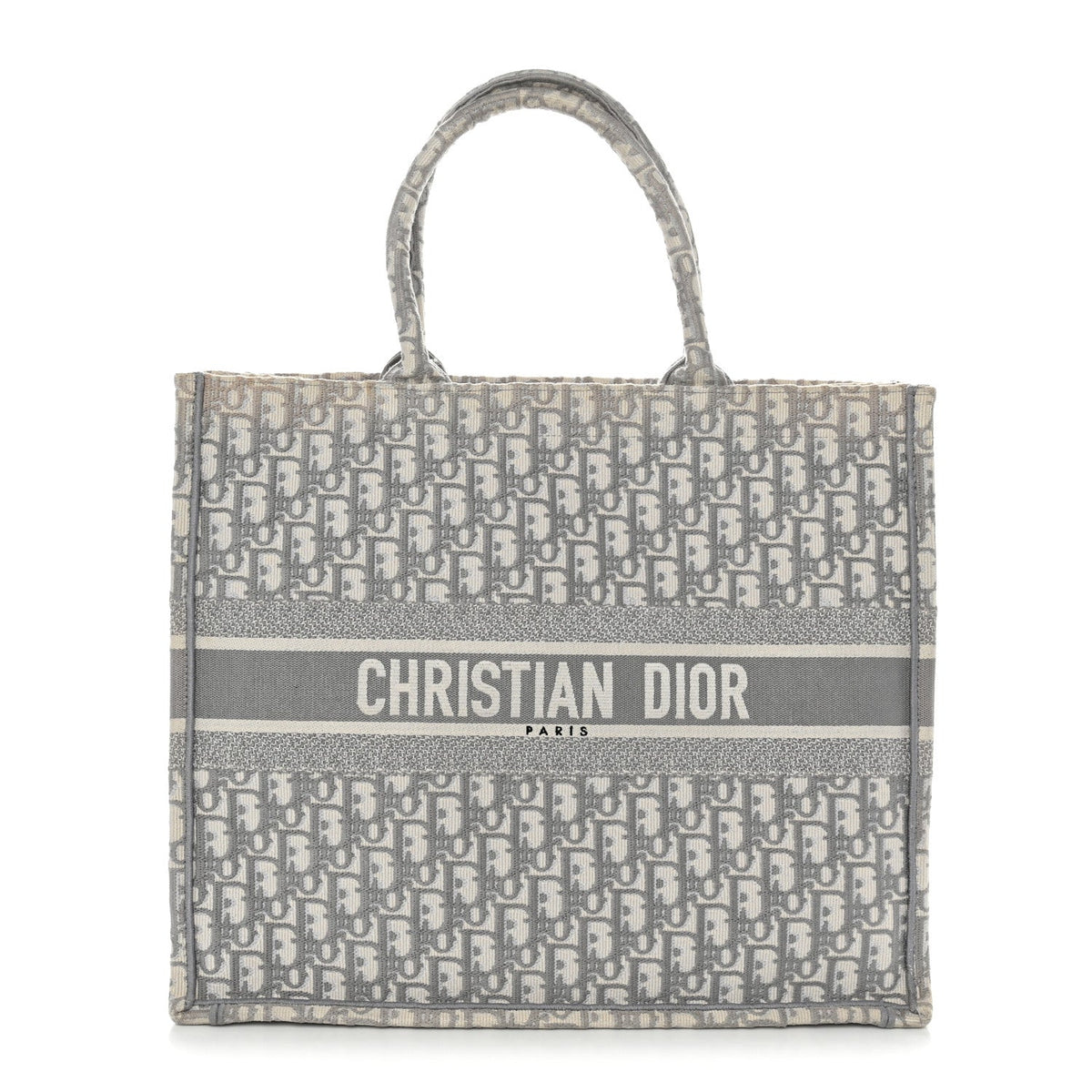Oblique Large Book Tote Grey