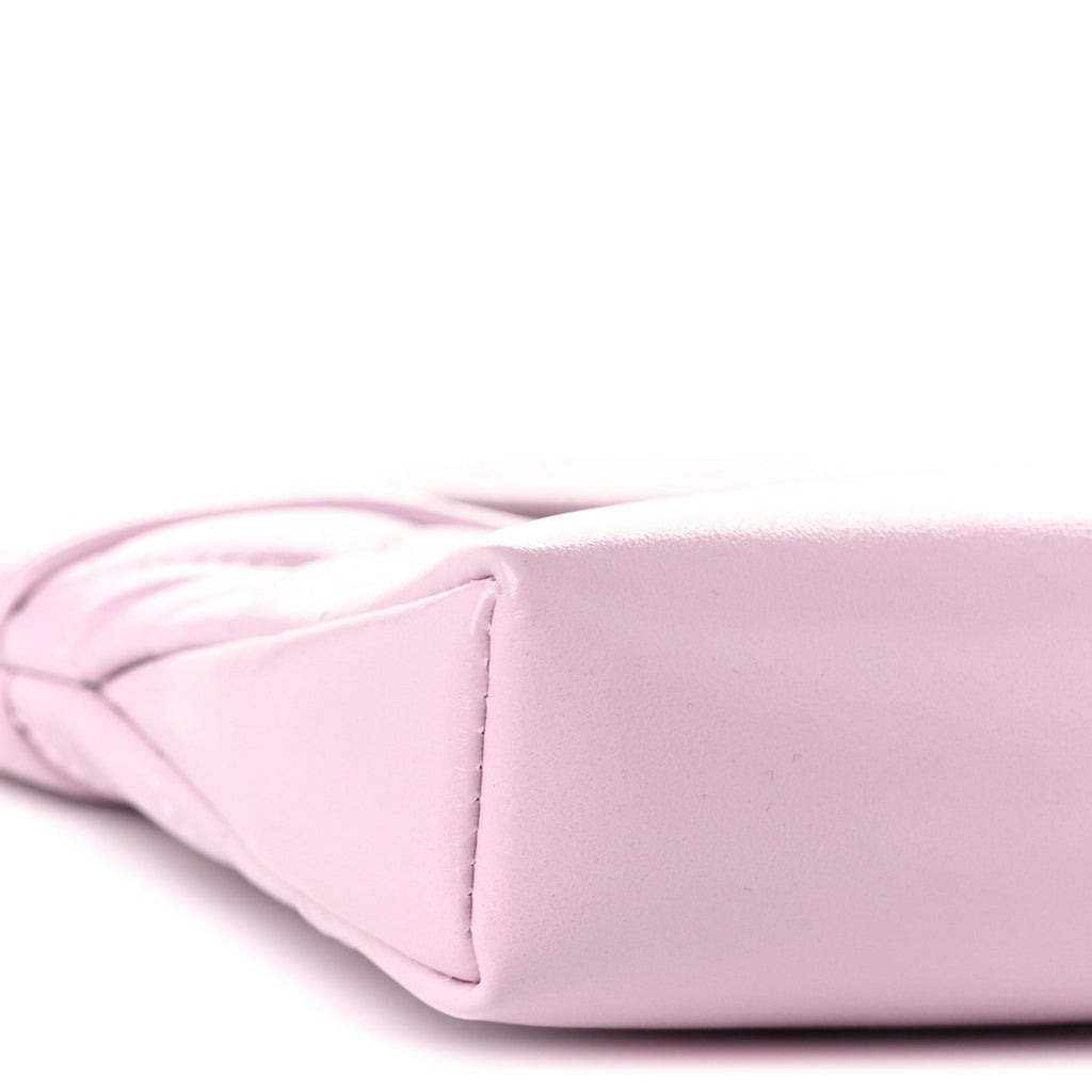 Shiny Lambskin Quilted Nano 31 Shopping Bag Lilac