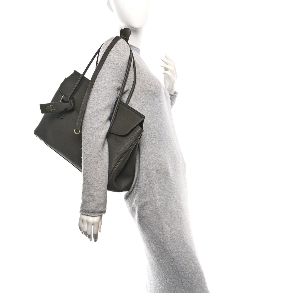 Grained Calfskin Carrie Cary All Bag Khaki