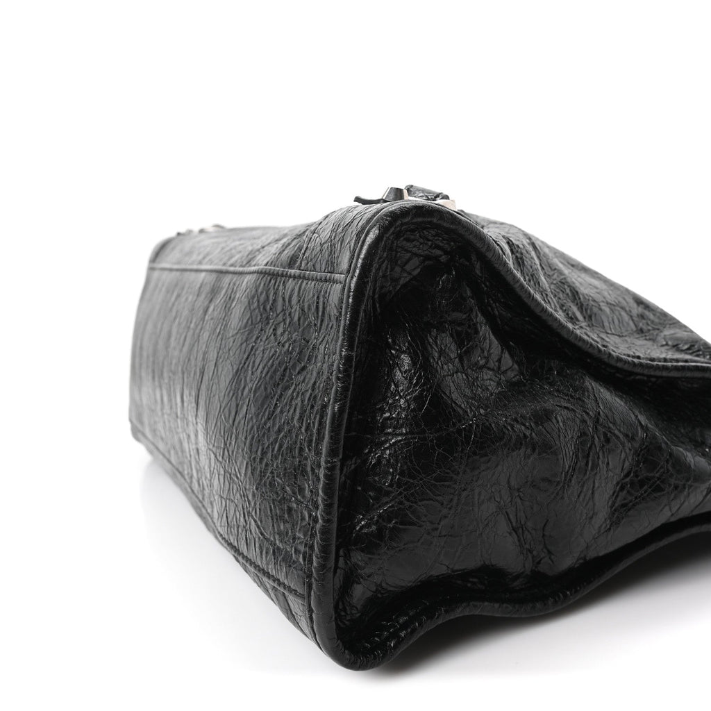 Agneau Arena Silver Hardware Medium Le City Black