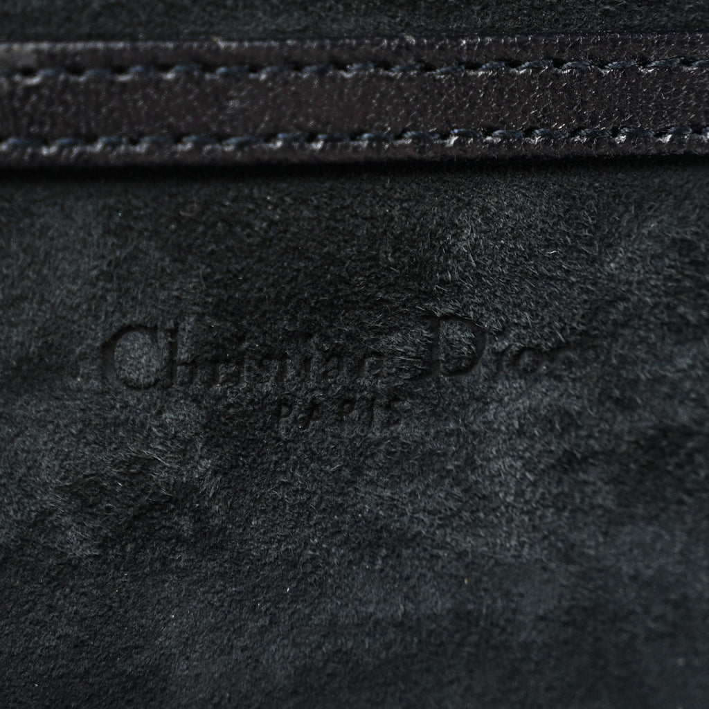 Denim Studded Vertical Diorama Blue
