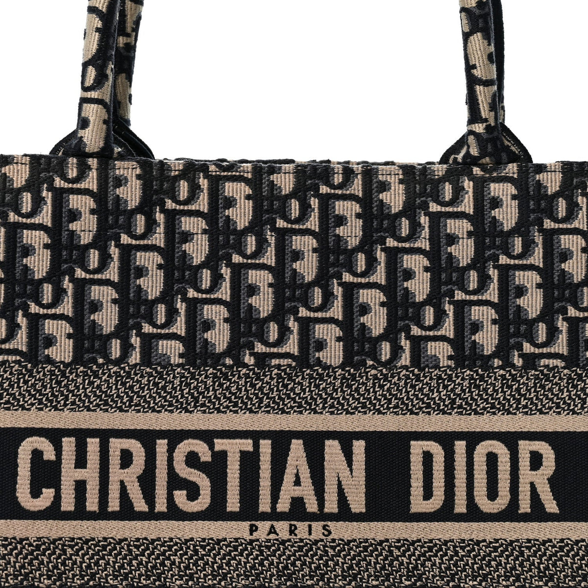 Oblique Medium Book Tote Blue Multicolor