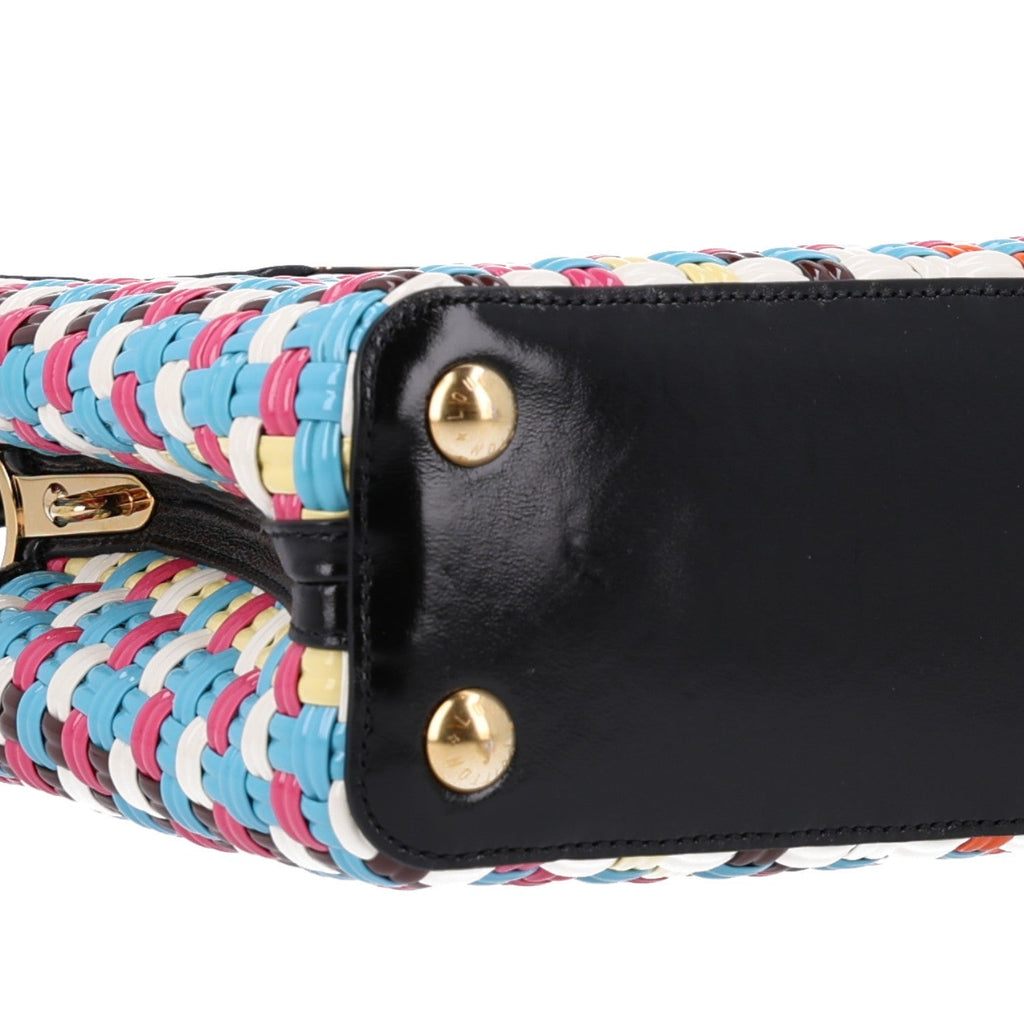 Taurillon Calfskin Guinguette Capucines BB Multicolor