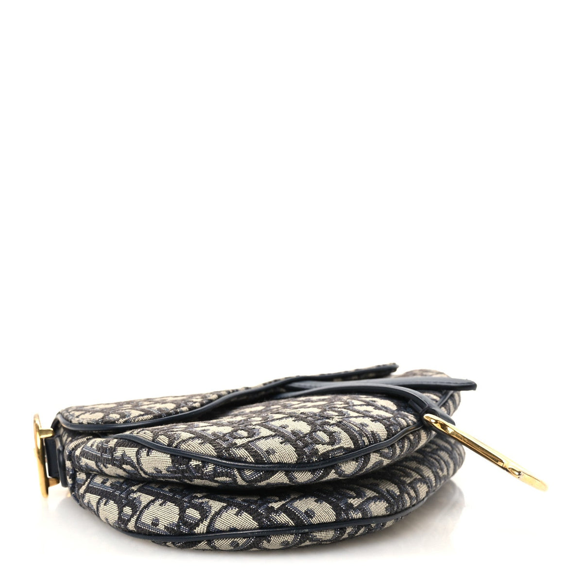 Oblique Saddle Bag Blue