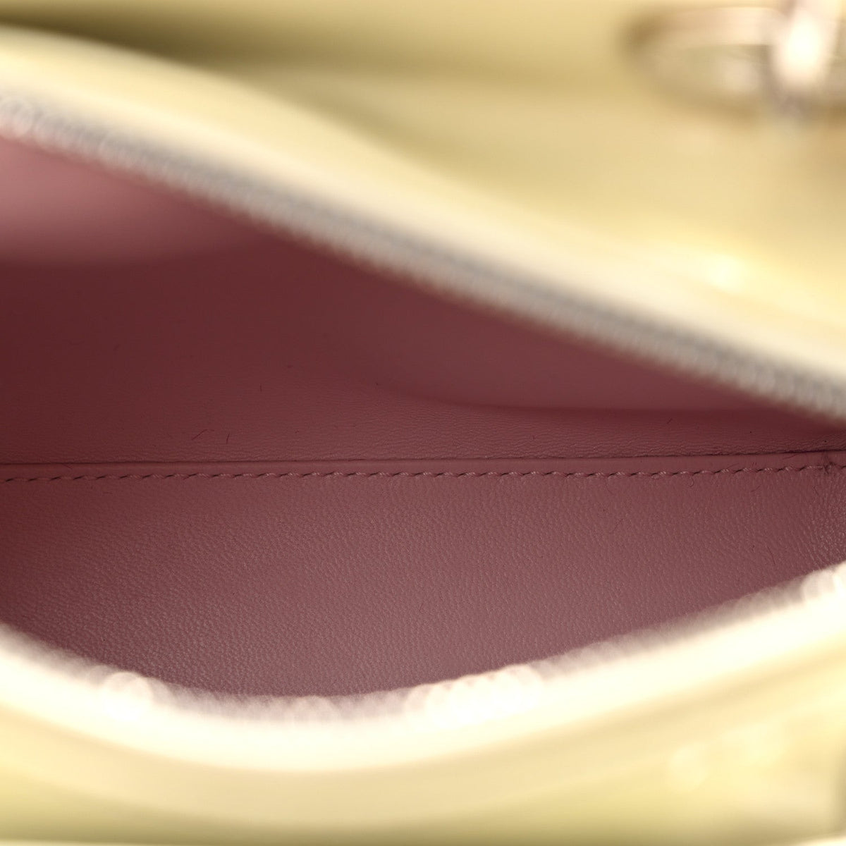 Patent Cannage Gradient Medium Lady Dior Blue Coral