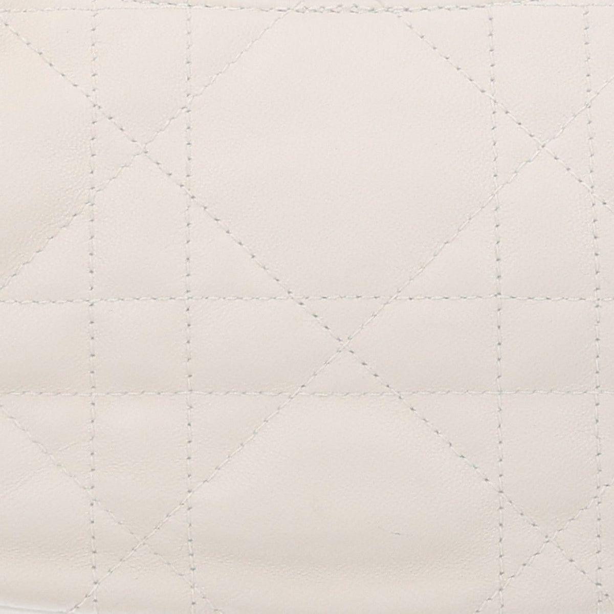 Lambskin Cannage CD Lounge Bag Latte