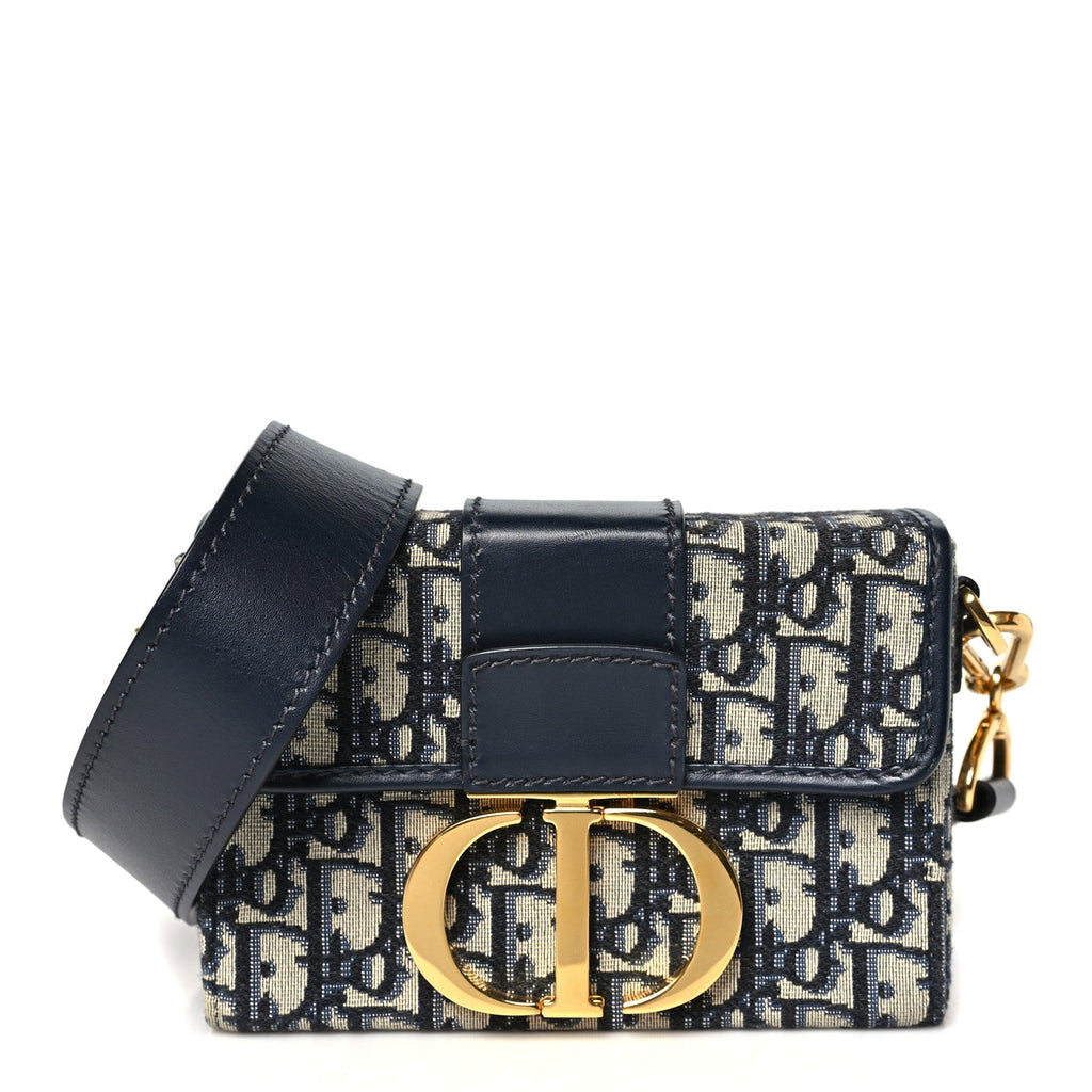 Oblique 30 Montaigne Box Bag Blue