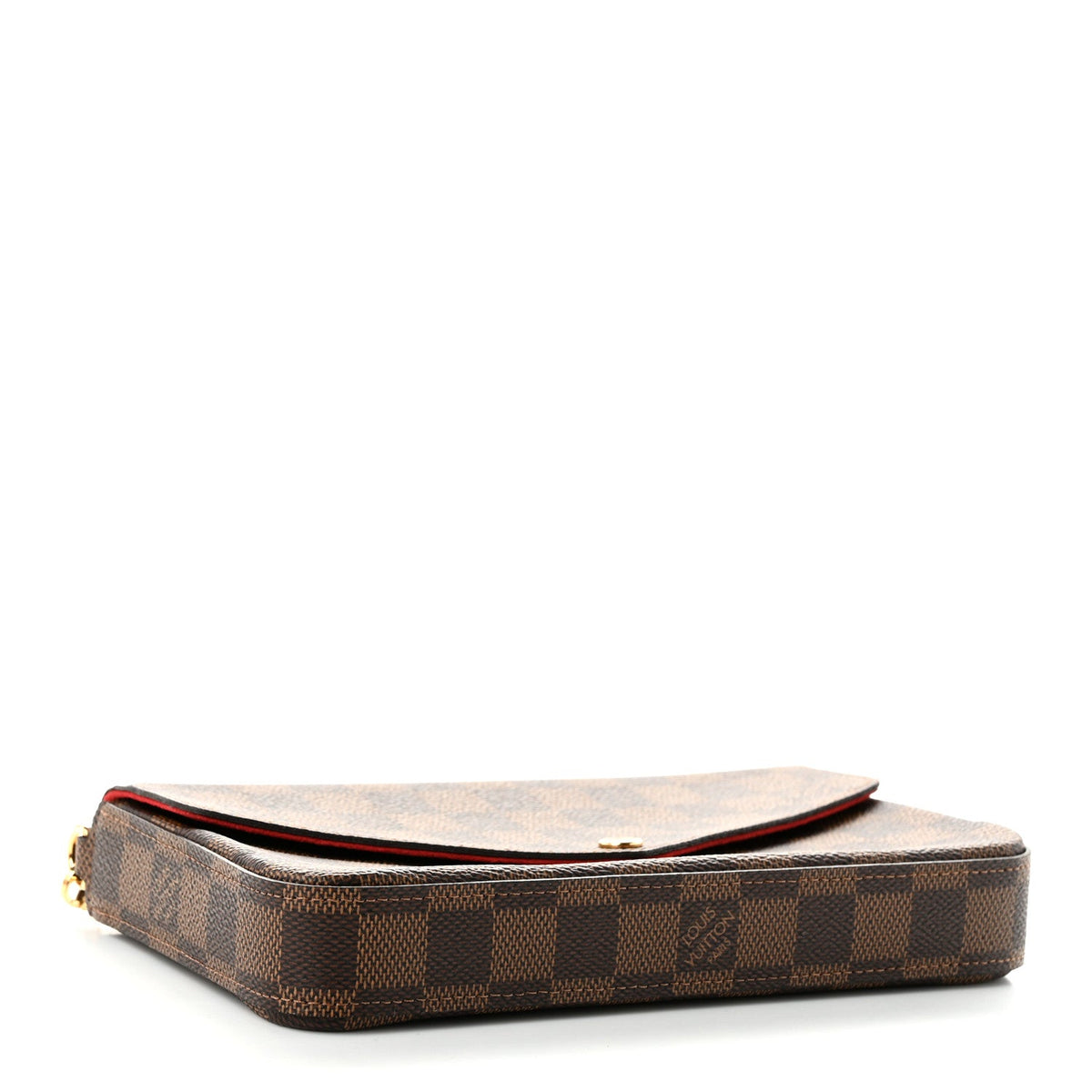 Damier Ebene Pochette Felicie Chain Wallet