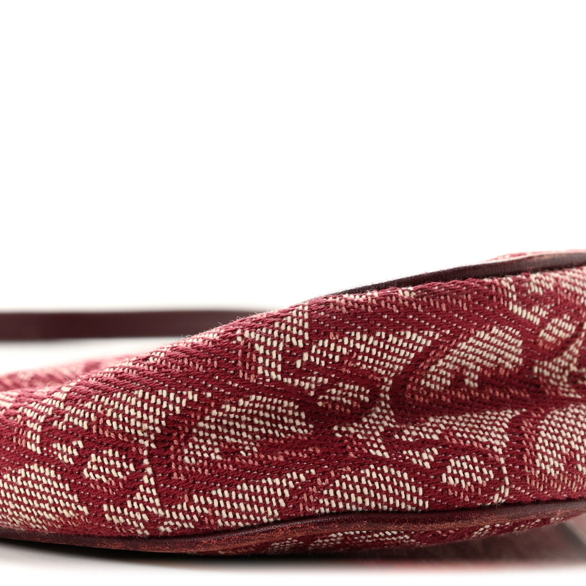 Monogram Mini Saddle Pochette Burgundy