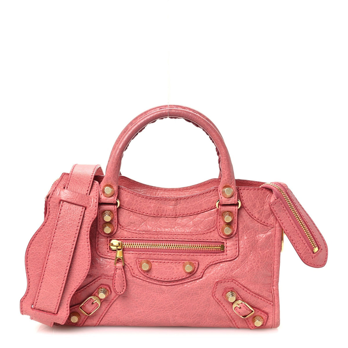 Agneau Giant 12 Gold Hardware Mini City Rose Bombon Raspberry