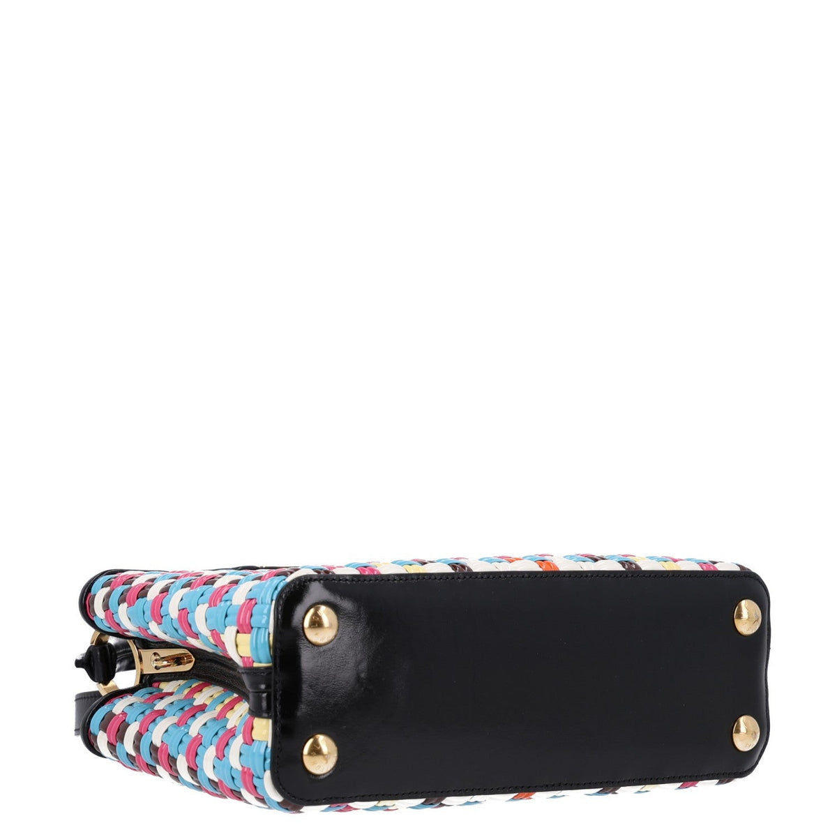 Taurillon Calfskin Guinguette Capucines BB Multicolor