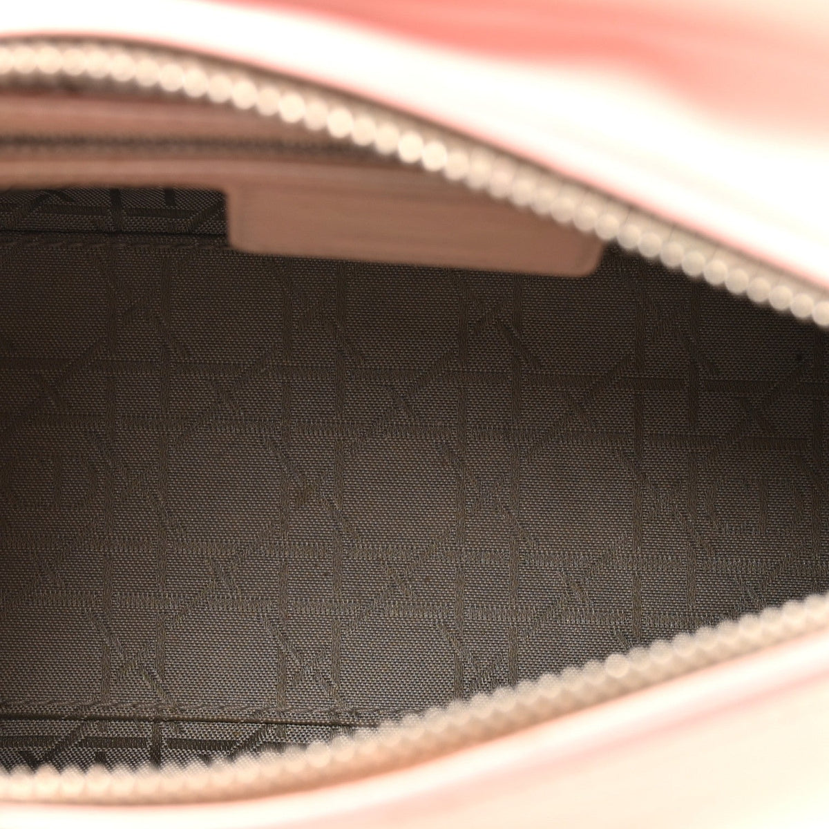 Patent Cannage Medium Lady Dior Rose Clair