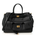 Smooth Calfskin Small Bel Air Carry All Bag Black