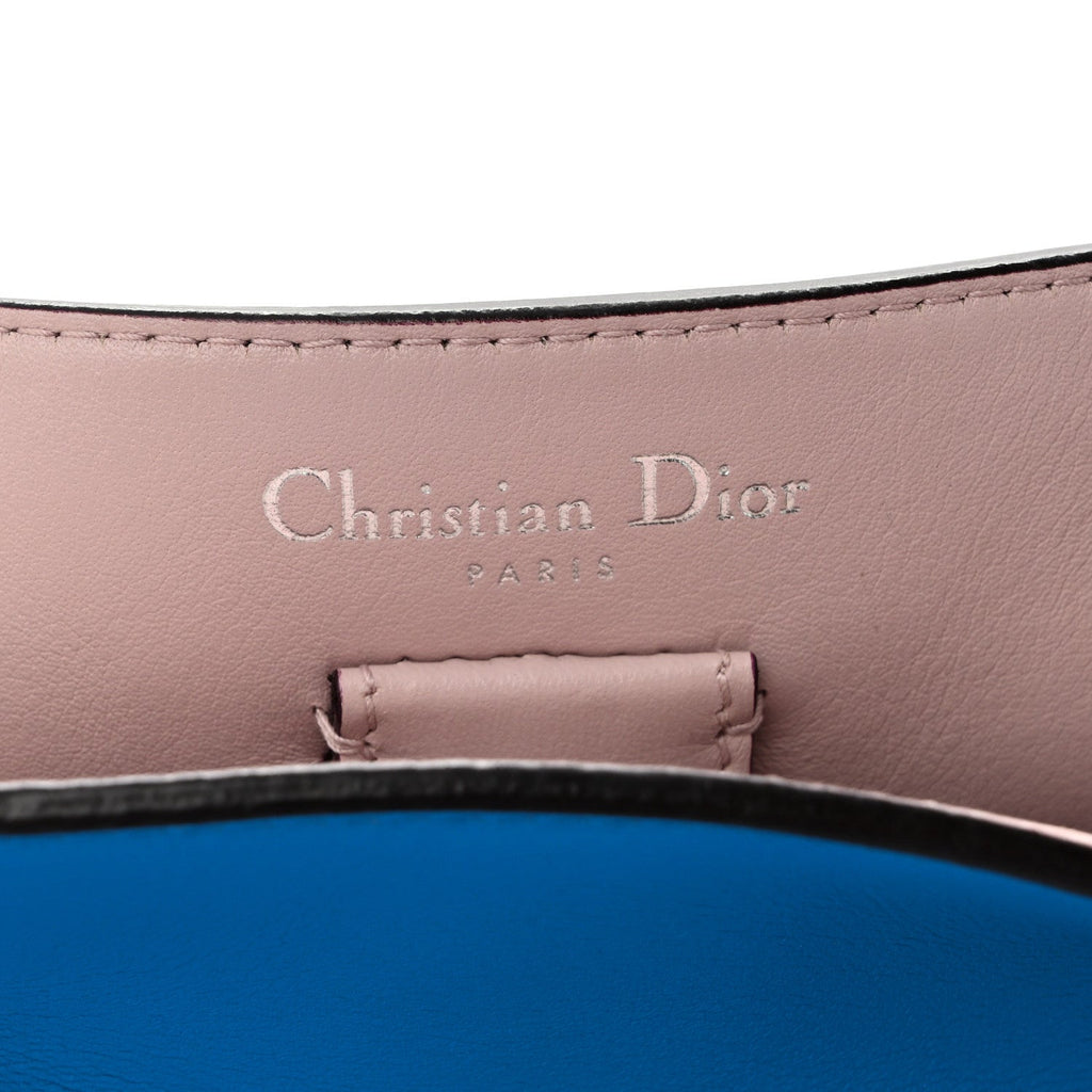 Smooth Calfskin Medium Diorissimo Tote Bleu Nosy Rose Tendre