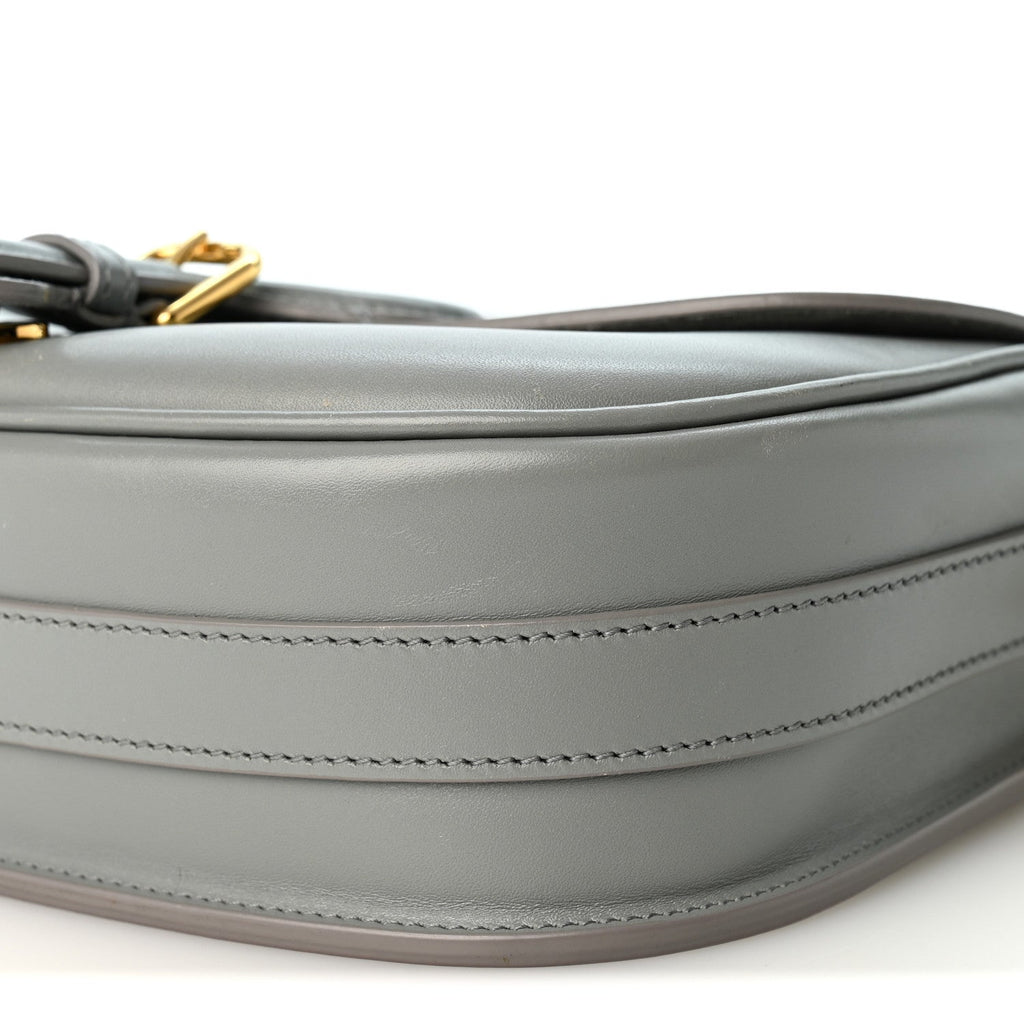 Box Calfskin Medium Bobby Flap Gray